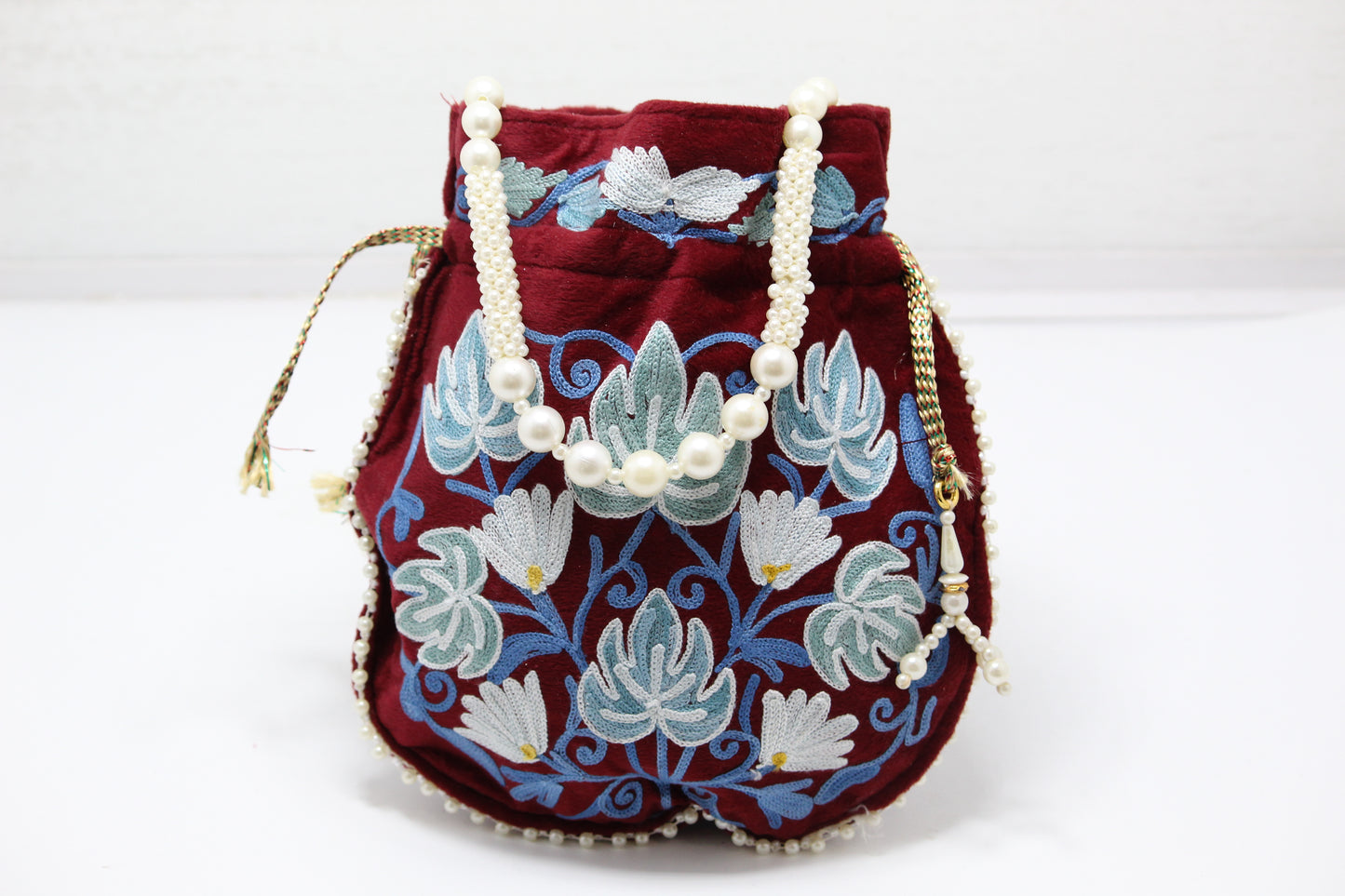 Sublime Satchel: Handmade Embroidered Potli