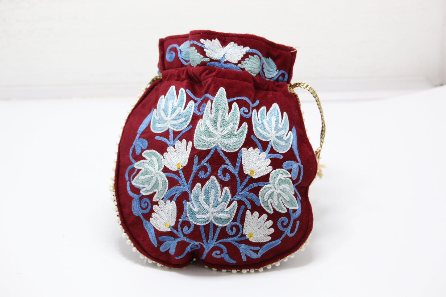 Sublime Satchel: Handmade Embroidered Potli