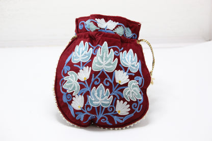 Sublime Satchel: Handmade Embroidered Potli