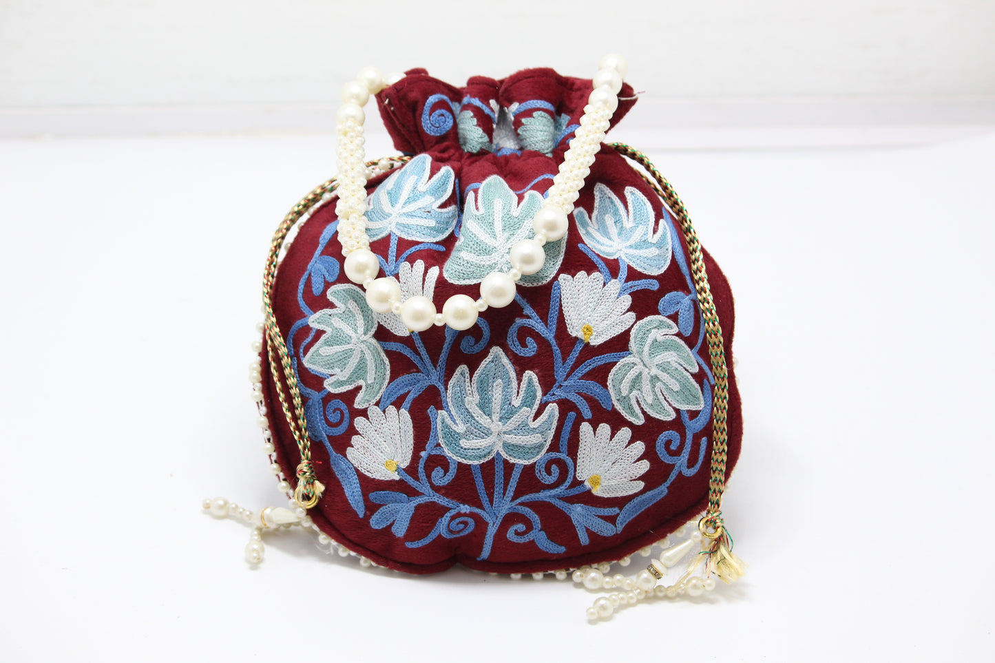 Sublime Satchel: Handmade Embroidered Potli