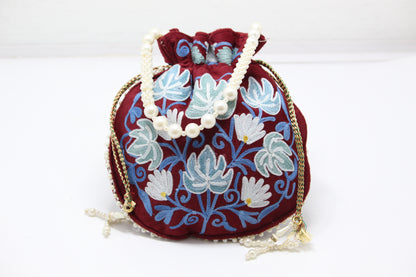 Sublime Satchel: Handmade Embroidered Potli