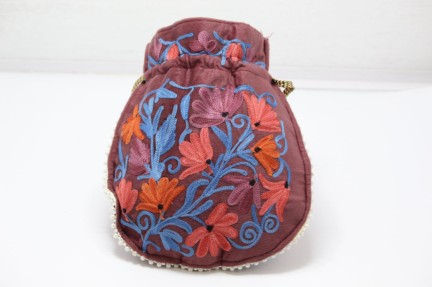 Posh Pebble: Handmade Embroidered Potli