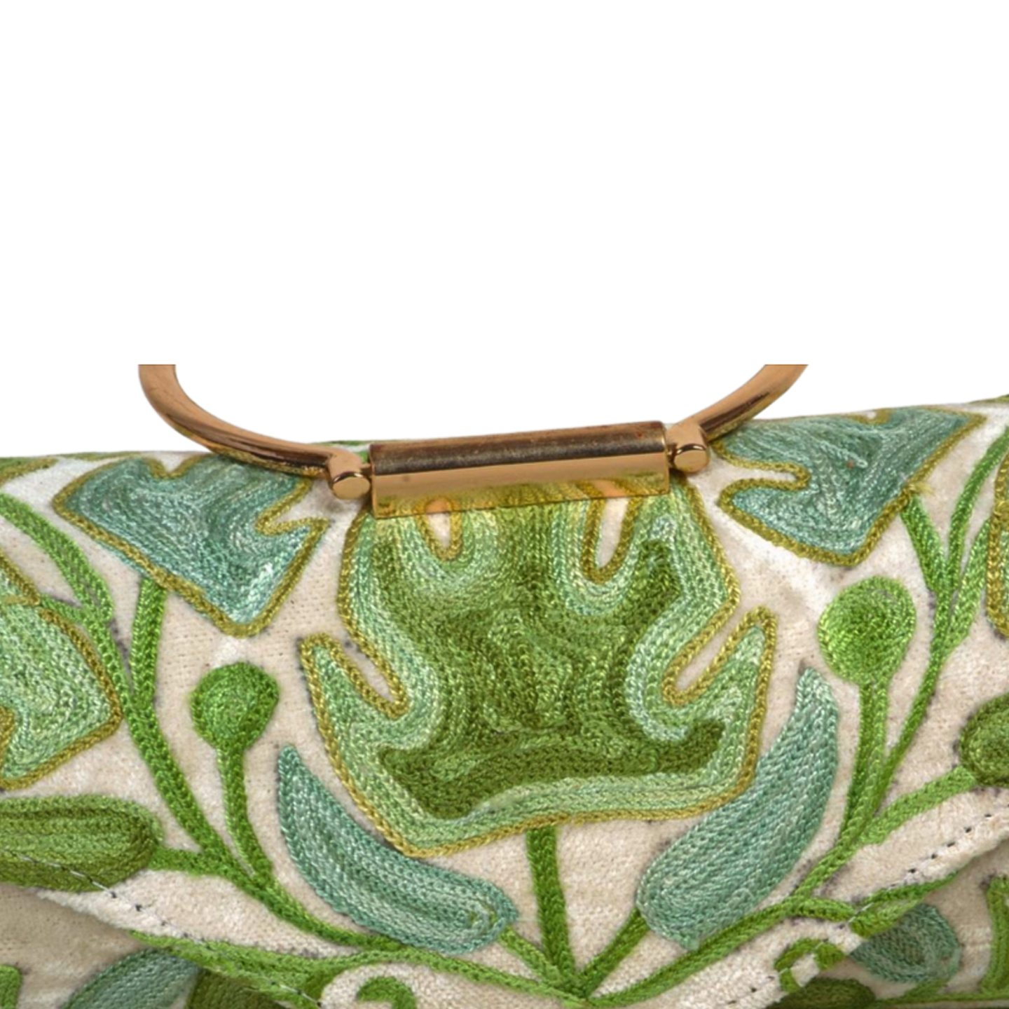 Mystique Embroidered Duffle |  Handmade Embroidered Carry-On Duffle Minibag| Artisan Handcrafted