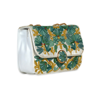 Regal Embroidered Metal Bag : Handcraft Elegance & Premium Quality