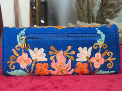 Premium Velvet Hand Pouches with Authentic Kashmiri Embroidery