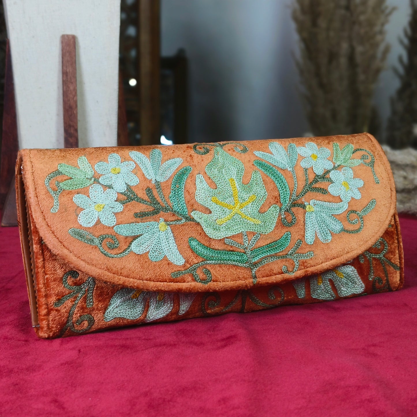 Exquisite Velvet Hand Pouches by Weaving Mystery