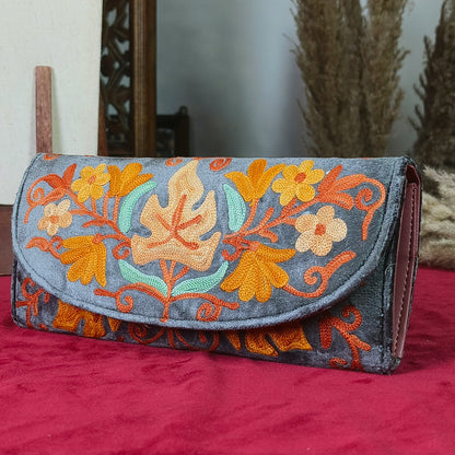 Embroidered Velvet Pouches: Art You Can Carry