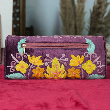 Kashmiri Velvet Hand Pouches: Style Meets Tradition