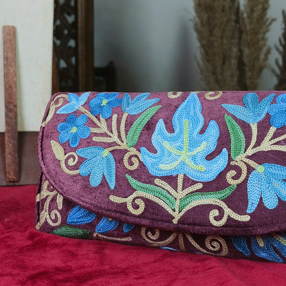 Premium Velvet Hand Pouches: Crafted in Kashmir