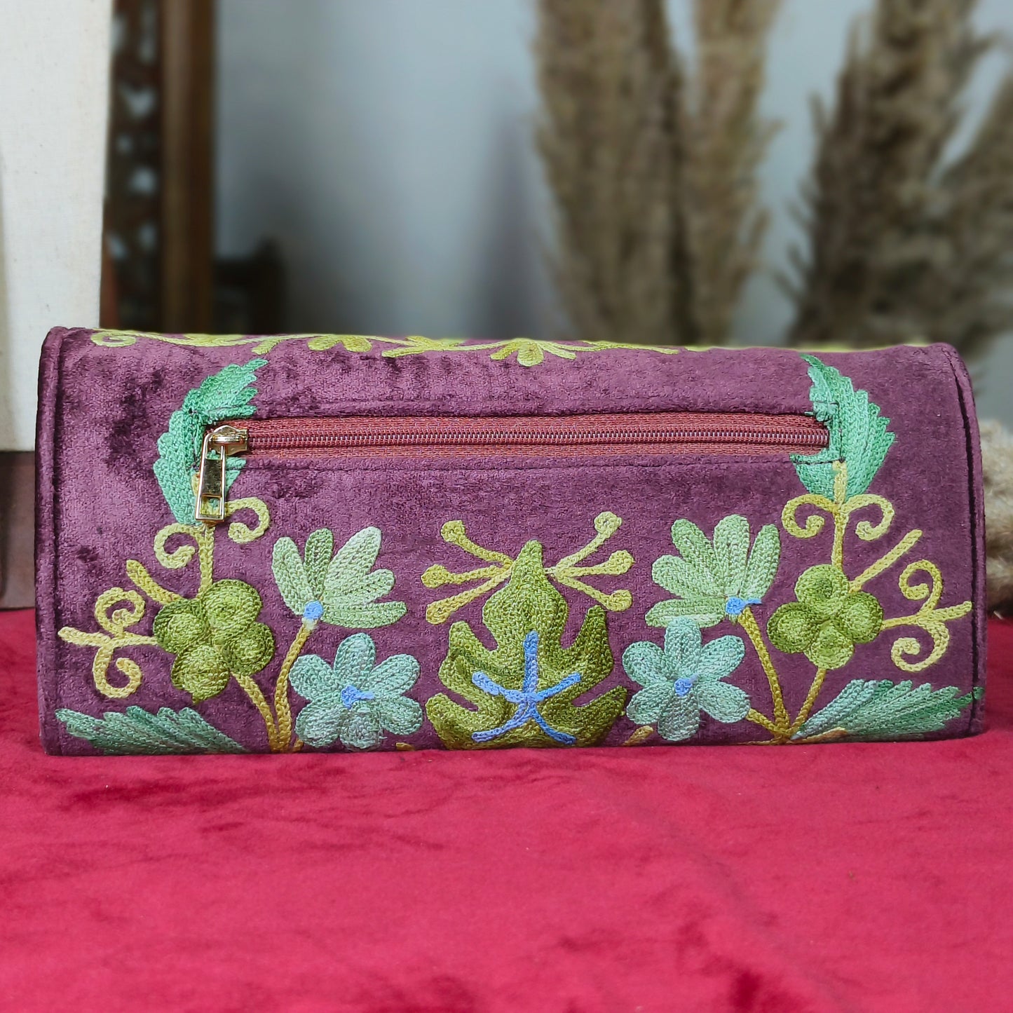 Embroidered Velvet Pouches: Designed for the Discerning