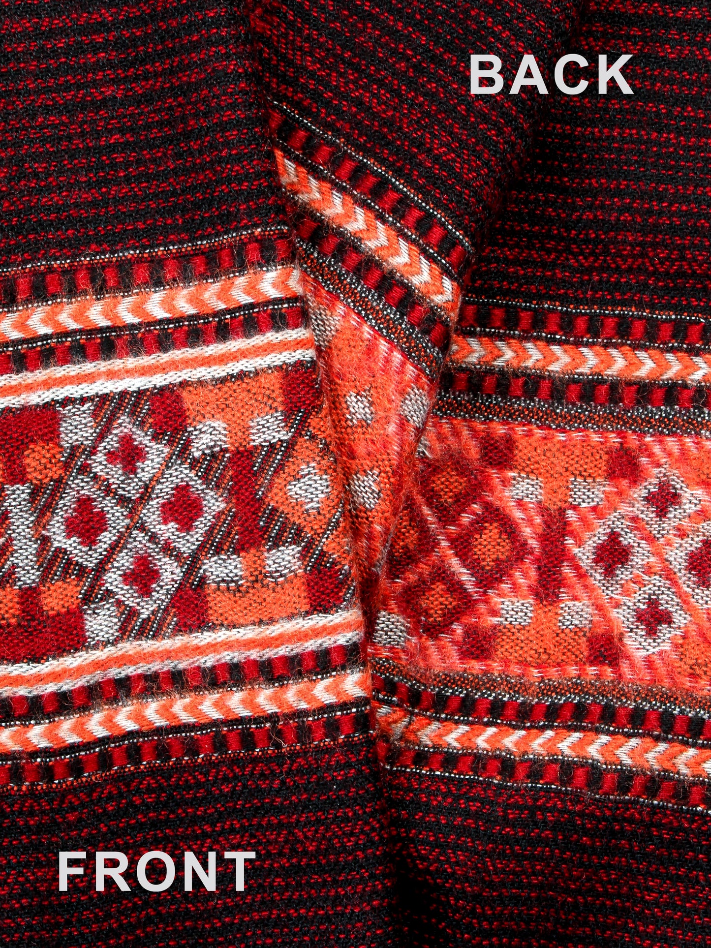 Handwoven Tibetan Shawl from Kashmir – Unique Craftsmanship