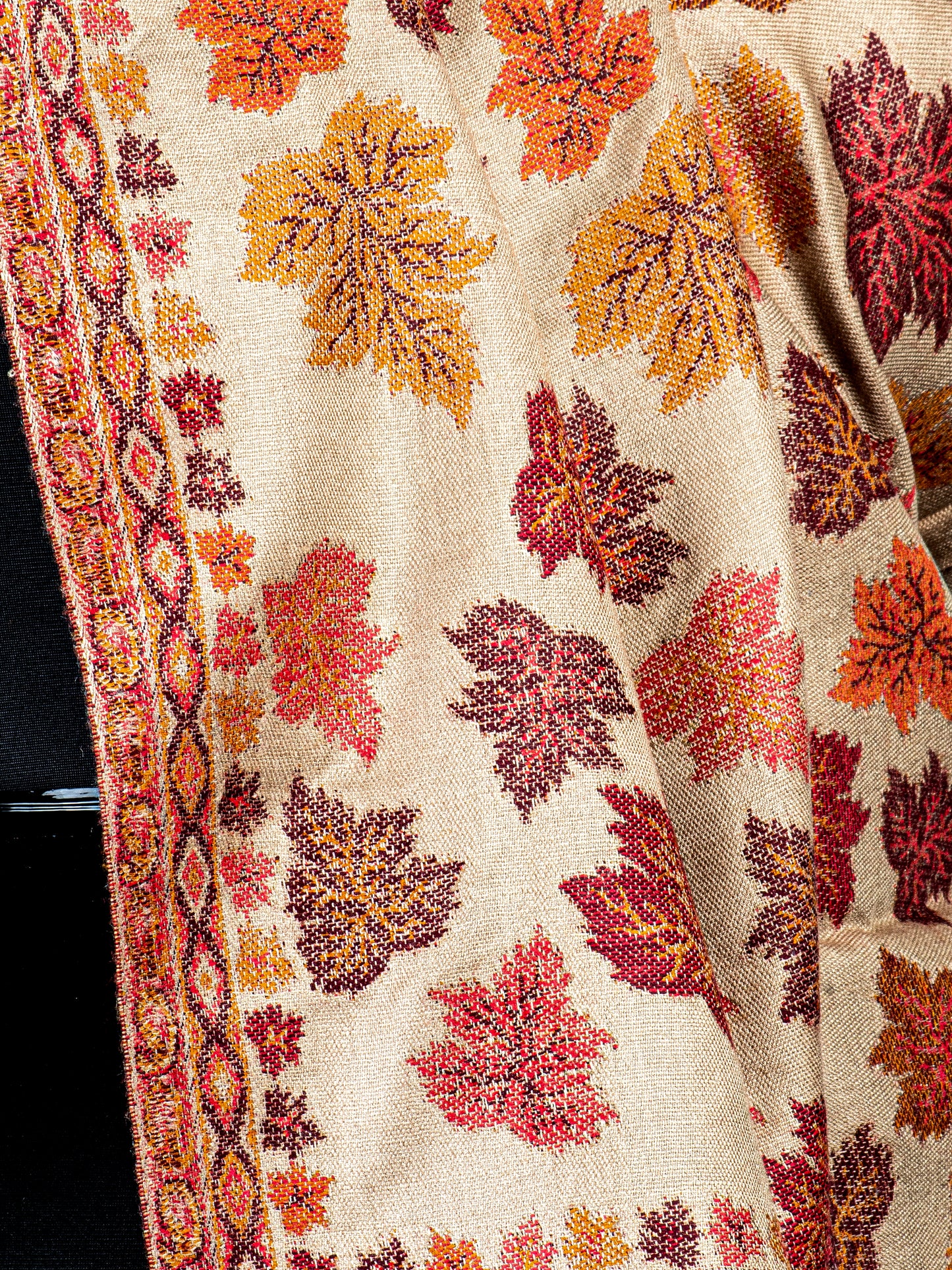 Kashmir’s Hand-Woven Chinar Heritage Shawl