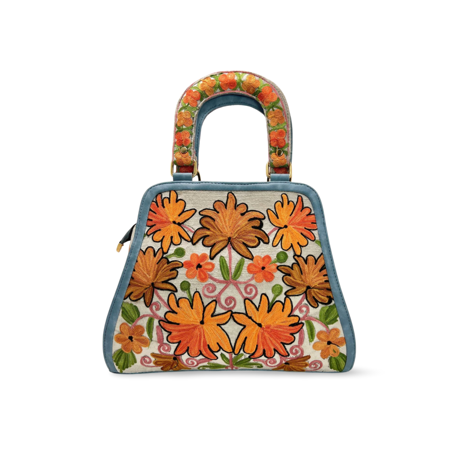 Chic Bag: Handcrafted Embroidery