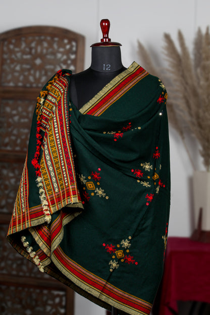 A Touch of Tradition: Kutch Woolen Shawl