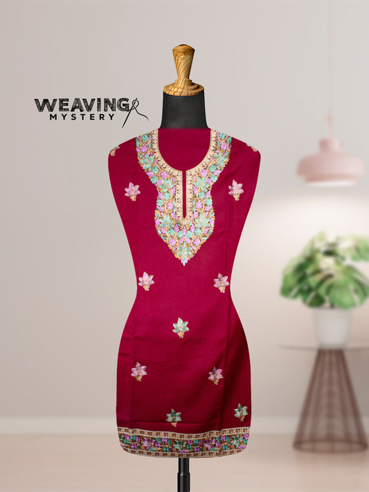 Handcrafted Elegance Pashmina Woolen Suit Collection