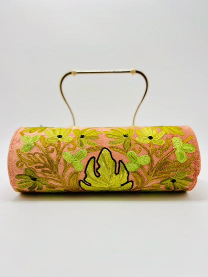 Kashmiri Peachfulness Elegant Minibag for Women