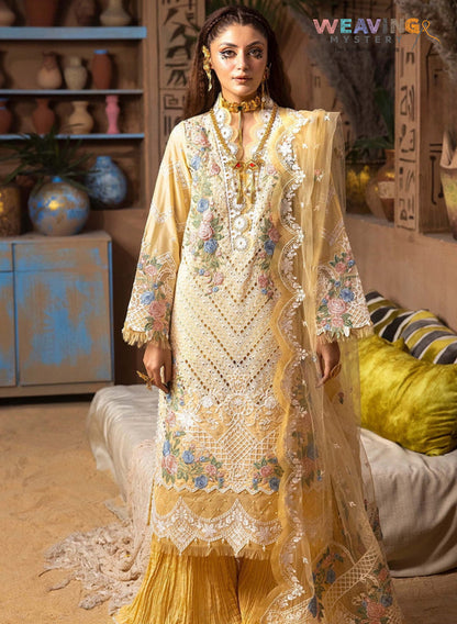 Pakistani Styled Unstiched 3 Pc Suit