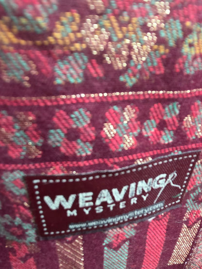 Maroon Kani Zari Shawl – Luxurious Handwoven Kashmiri Masterpiece