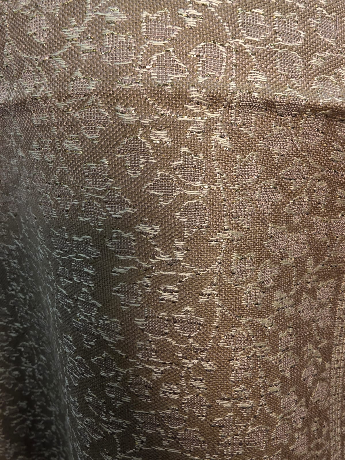 Beige Zari Shawl – Elegant Handwoven Kashmiri Masterpiece