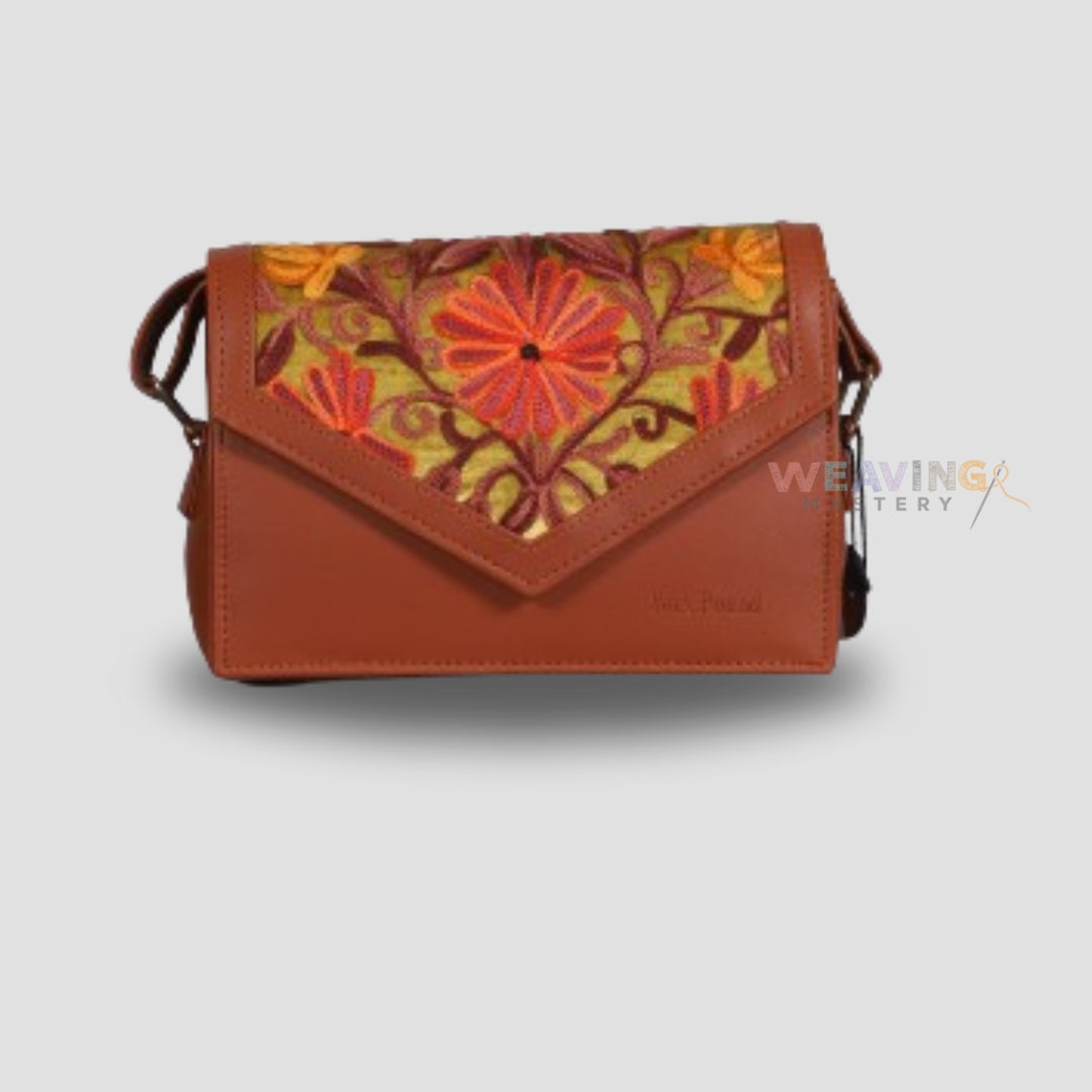 Sleek Embroidered Style Trendy Sling Bags for Every Occasion