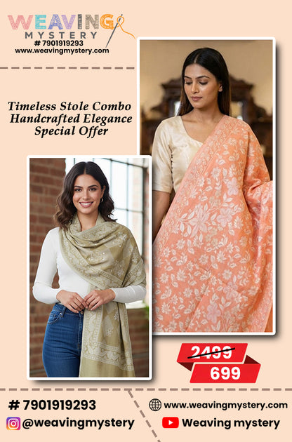 BUY 1 GET 1 FREE Combo: A Timeless Stole Combo