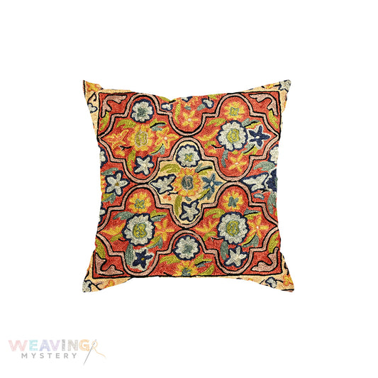 High Texture Crafted Hand Embroidery Cushion Cover Set OF 5PCS