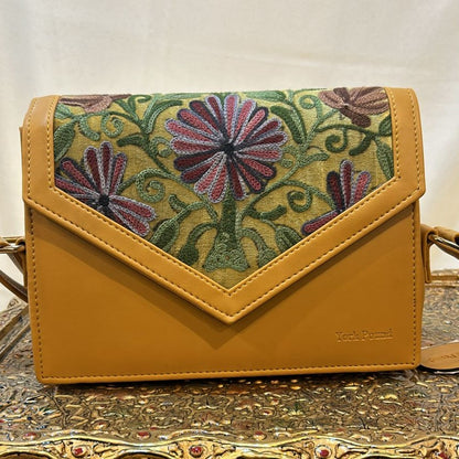 Luxe Threads Elevate Your Style with Trendy Embroidered Sling Bags