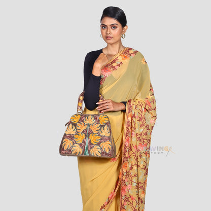 New Luxury Aari Embroidered Georgette Saree