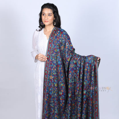 Woven with Love, Kashmiri, a Treasured Hand-Embroidered Shawls Piece