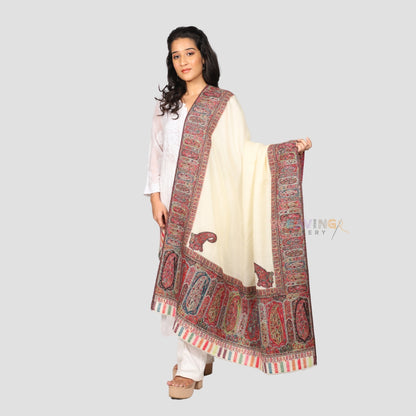 Woven with Love, Kashmiri, a Treasured Hand-Embroidered Shawls Piece