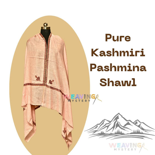 Pure Kashmiri Pashmina Shawl (pink)