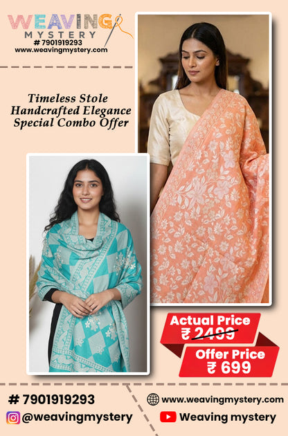 BUY 1 GET 1 FREE Combo: A Timeless Stole Combo