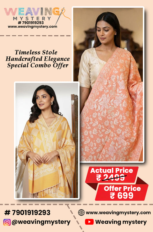 BUY 1 GET 1 FREE Combo: A Timeless Stole Combo.