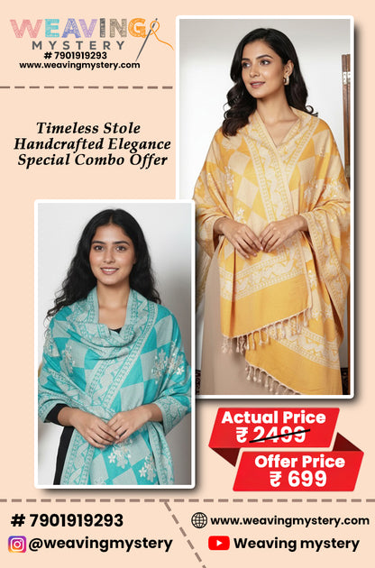 BUY 1 GET 1 FREE Combo: A Timeless Stole Combo