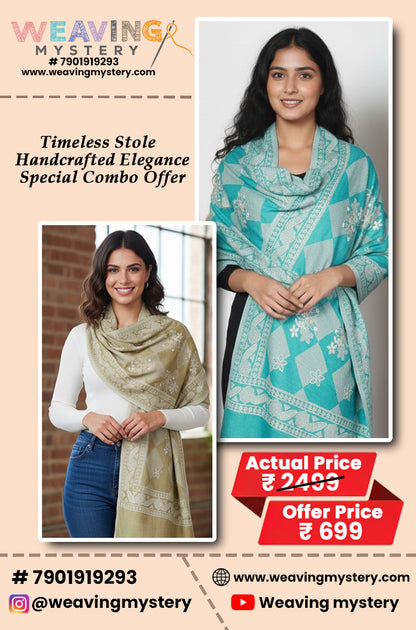 BUY 1 GET 1 FREE Combo: A Timeless Stole Combo.