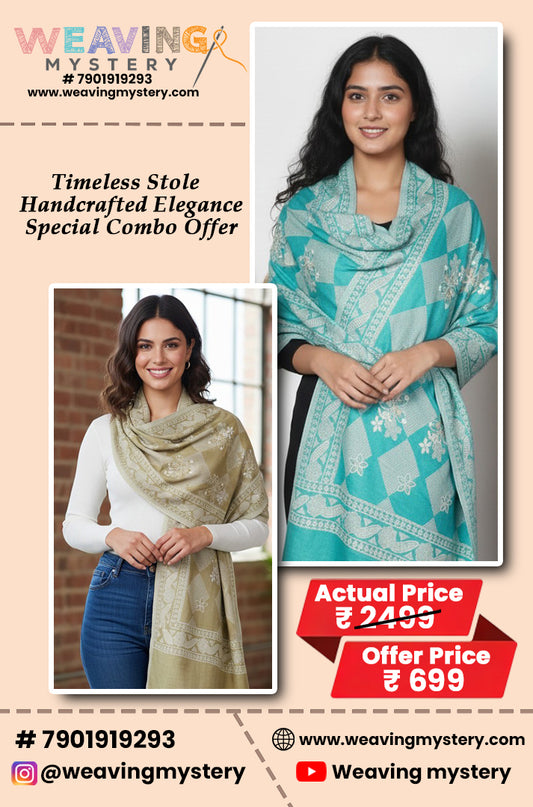 BUY 1 GET 1 FREE Combo: A Timeless Stole Combo.